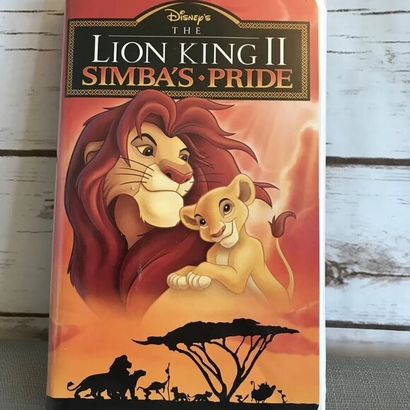 Other - DISNEY THE LION KING II SIMBA'S PRIDE VHS Home Video Tape in Clamshell Case